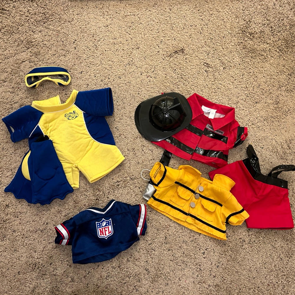 Build A Bear Clothing Lot